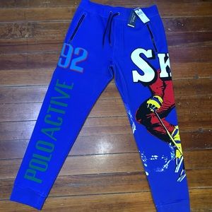 Limited edition polo ski collection jogger